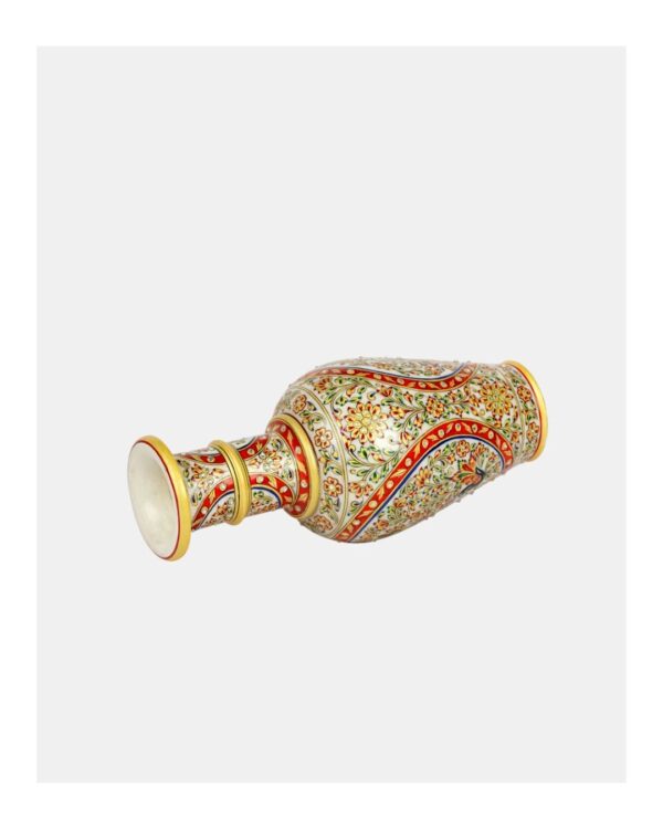 Handcrafted Marble Flower Vase - Image 2